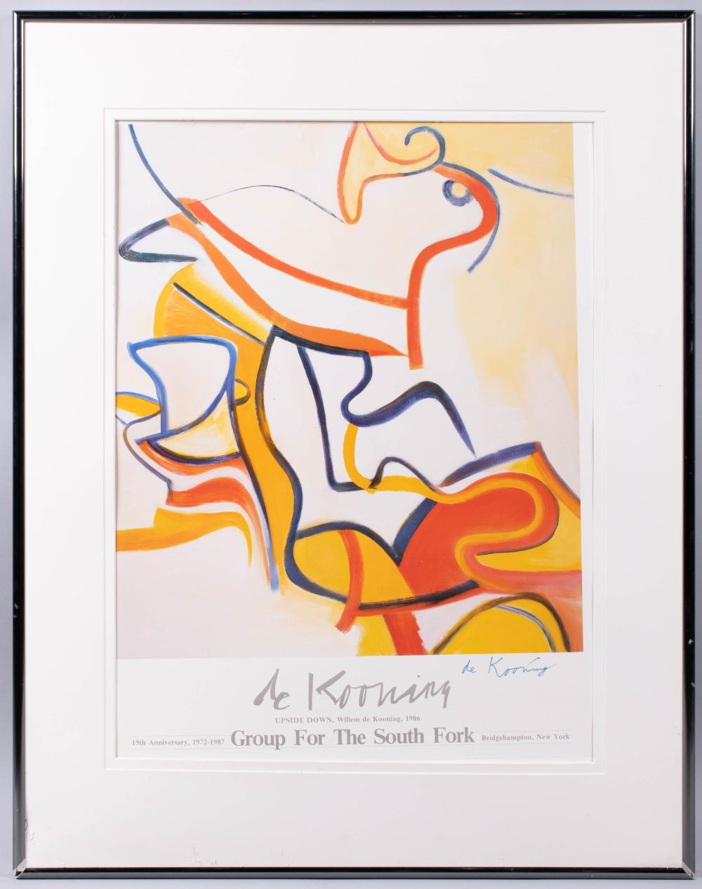 Appraisal: AFTER WILLEM DE KOONING AMERICAN DUTCH - GROUP FOR THE