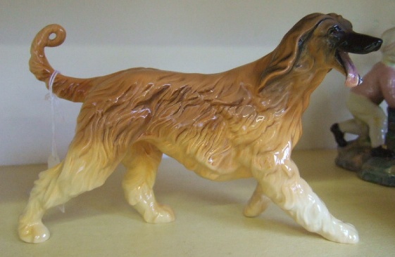 Appraisal: A Beswick figure of an Afghan hound