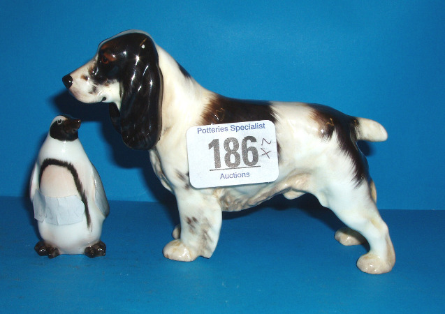 Appraisal: Cocker Spaniel HN cracked Paw and Penquin K