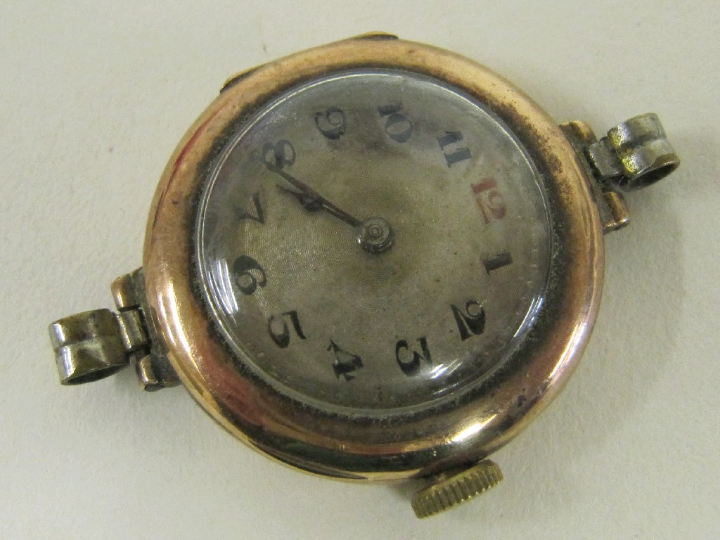 Appraisal: Ladies early th century ct gold Rolex wrist watch