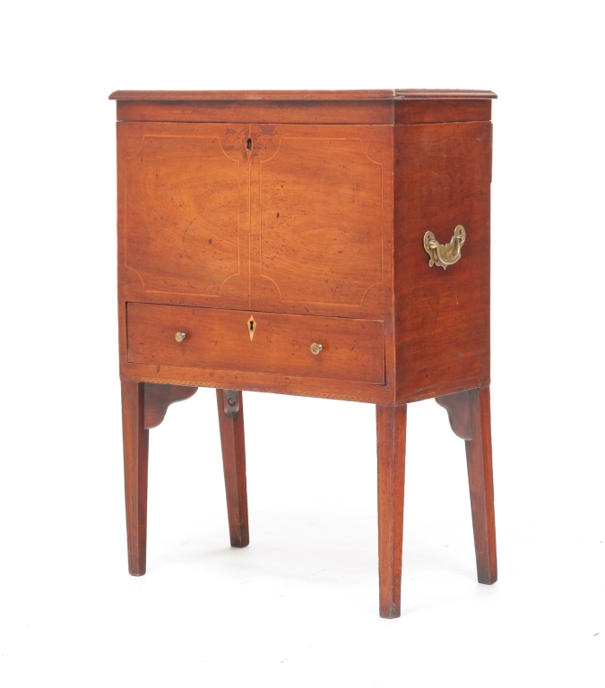 Appraisal: Southern late th century walnut with pine and oak secondary