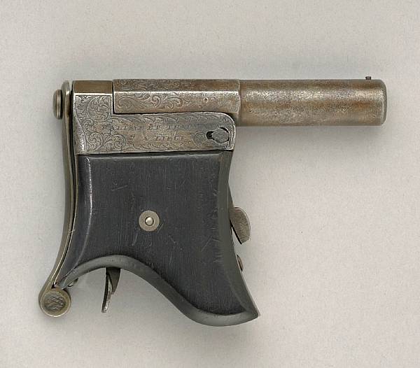 Appraisal: A Delvigne's Patent breechloading percussion pistol Serial no mm inch