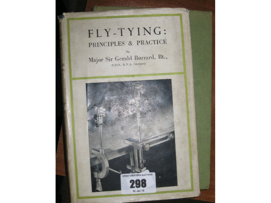 Appraisal: Lot comprising two books on angling and fly tying