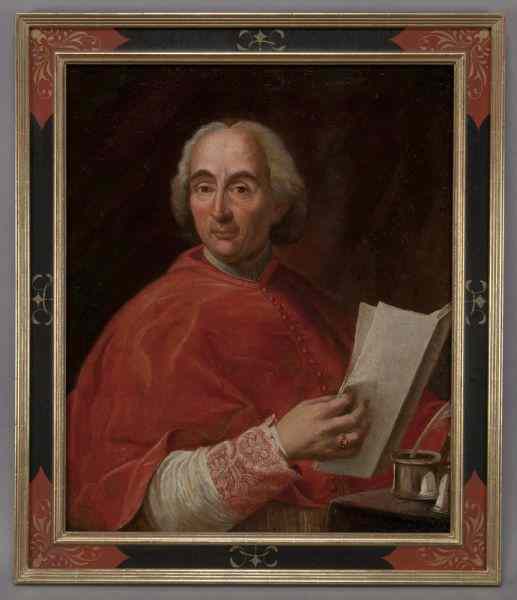 Appraisal: Attributed to Agostino Masucci ''portrait of aVatican Prelate'' oil painting