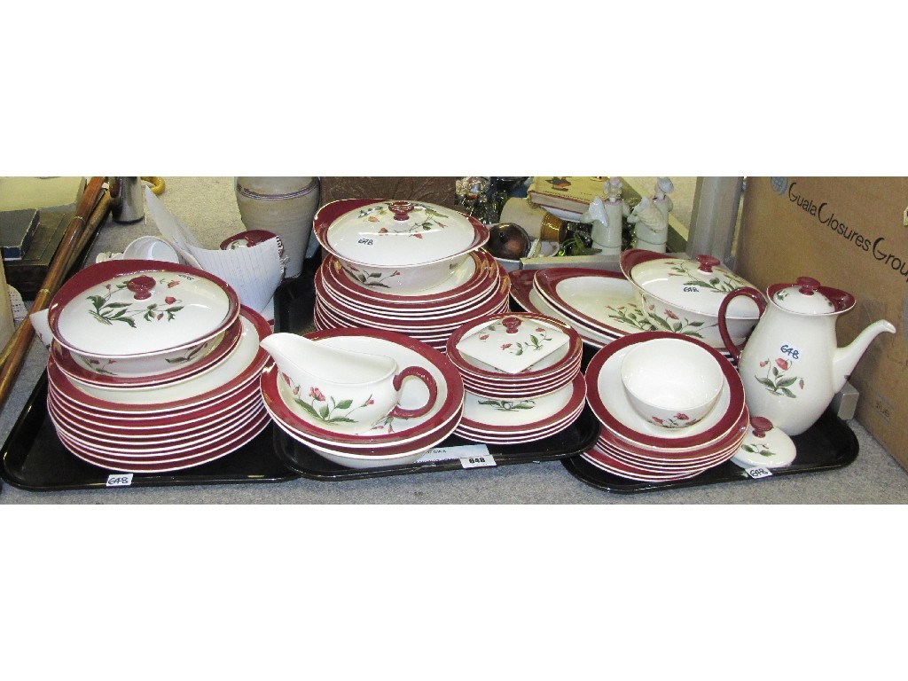 Appraisal: Wedgwood 'Berlaston' pattern dinner service including plates tureens etc