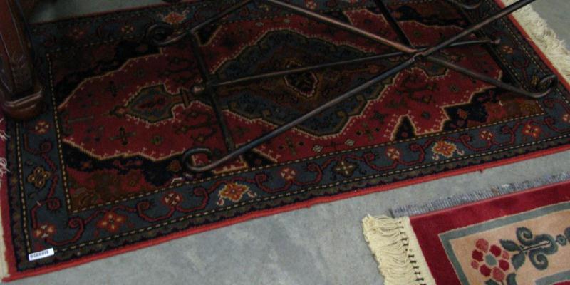 Appraisal: A pair of ' x ' Oriental Rugs Traditional Pattern