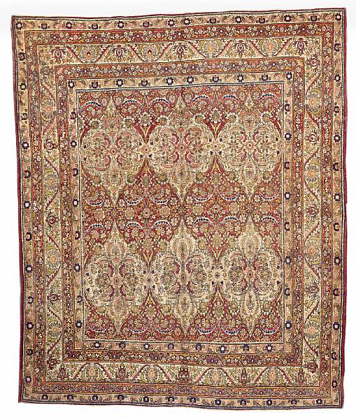 Appraisal: A Lavar Kerman carpet South Central Persia late th century