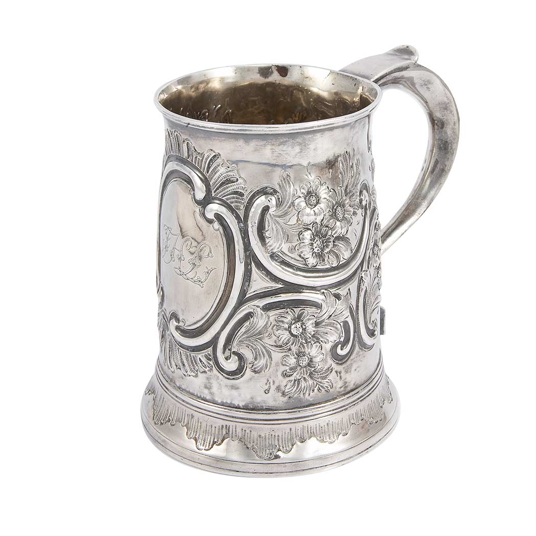 Appraisal: George III Silver Mug Probably Hester Bateman London circa -