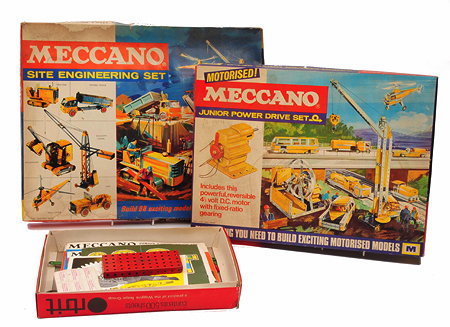 Appraisal: A MECCANO SITE ENGINEERING SET NUMBER with original box and