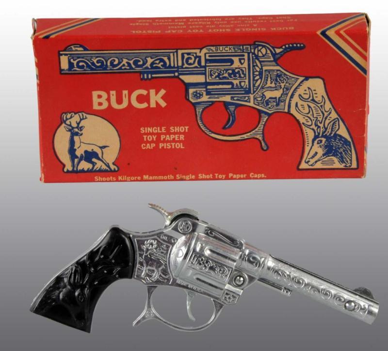 Appraisal: Kilgore Buck Single Shot Toy Cap Gun Description Includes original