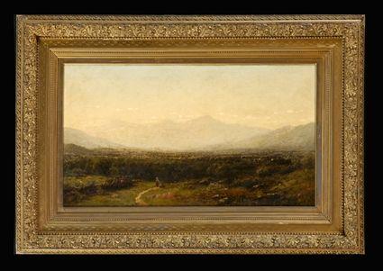 Appraisal: JOHN BUNYAN BRISTOL - WHITE MOUNTAINS NEW HAMPSHIRE Oil on