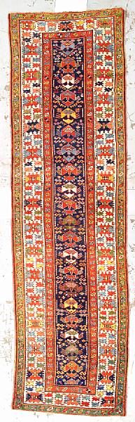 Appraisal: A Kazak rug Caucasian circa size approximately ft in x