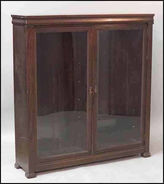 Appraisal: MAHOGANY TWO DOOR CABINET H '' W '' D ''