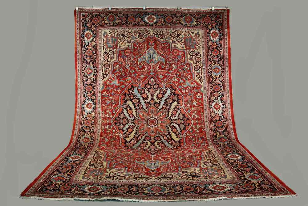 Appraisal: CARPET - ' '' x ' - Antique Heriz room