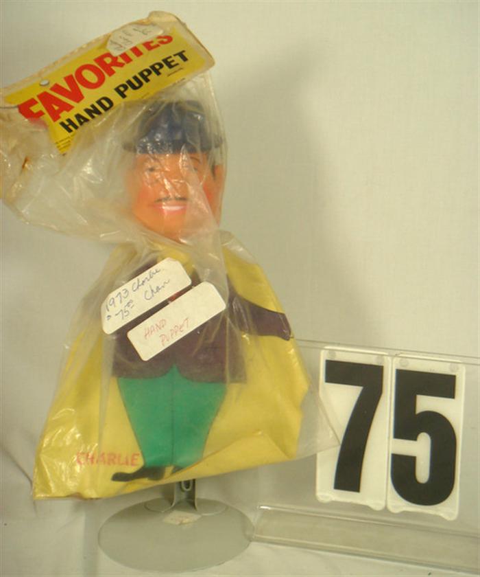 Appraisal: Ideal TV Favorites hand puppet Charlie Chan Mint Estimate -