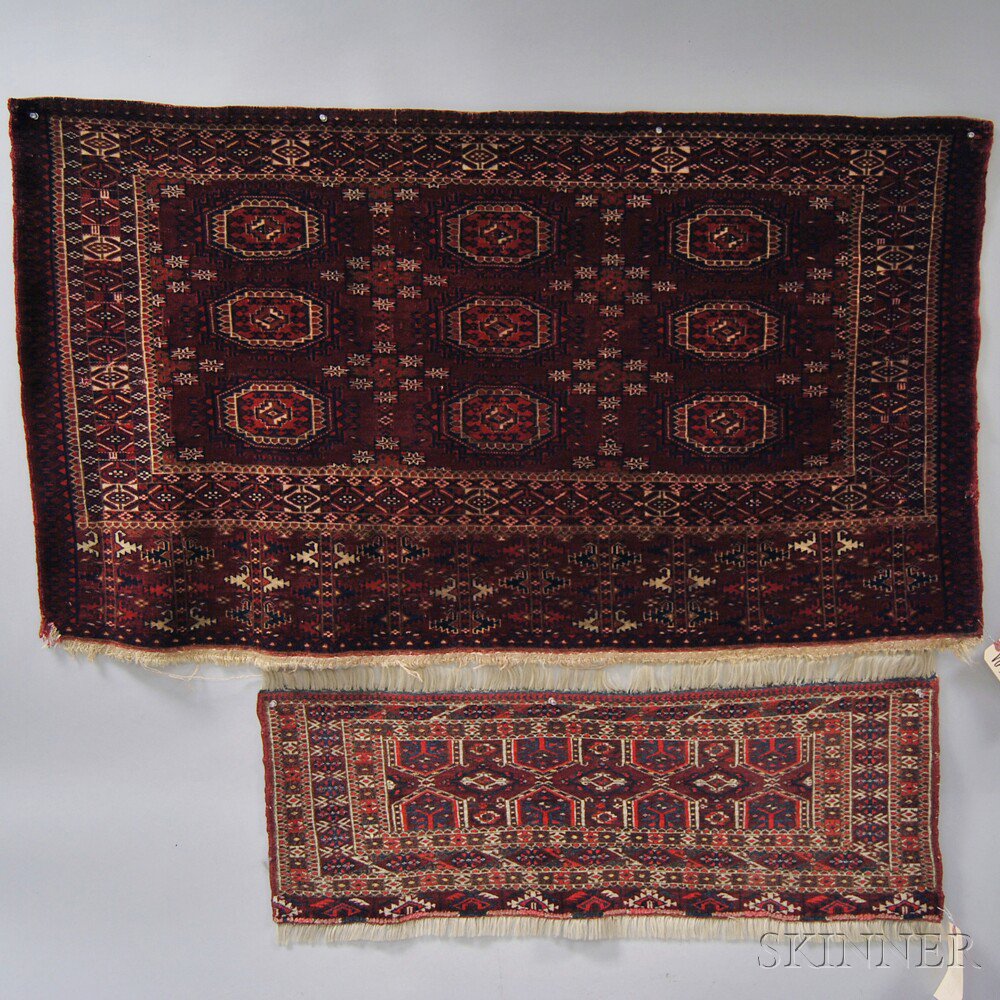 Appraisal: Two West Turkestan Items late th early th century a