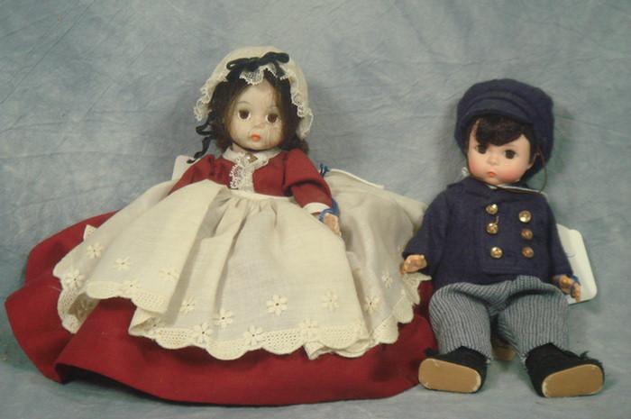 Appraisal: Madame Alexander Little Women Men Dolls Marme and Laurie in