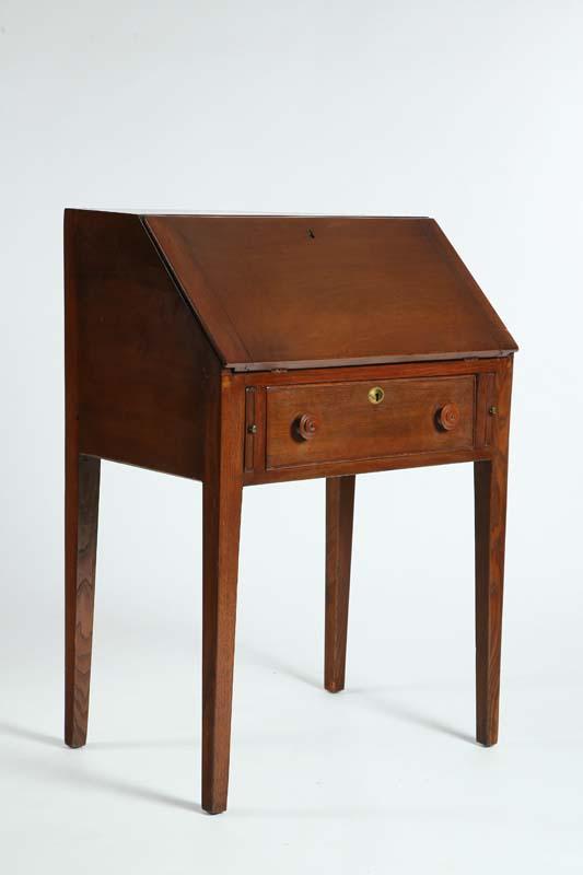 Appraisal: DROP LID DESK Pine with the drop lid opening to