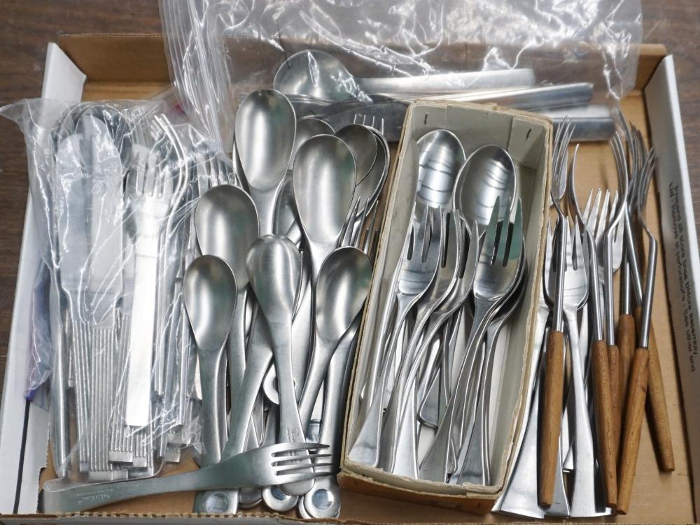 Appraisal: Robert Welch for Dansk Mid-Century Modern Stainless-Steel Flatware Contempri Pattern