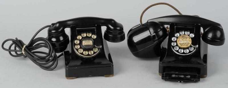 Appraisal: Lot of Western Electric Phones Description Circa Includes a number