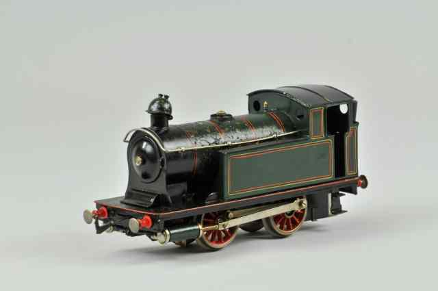 Appraisal: BING GAUGE '' '' STEAM LOCOMOTIVE - - green loco