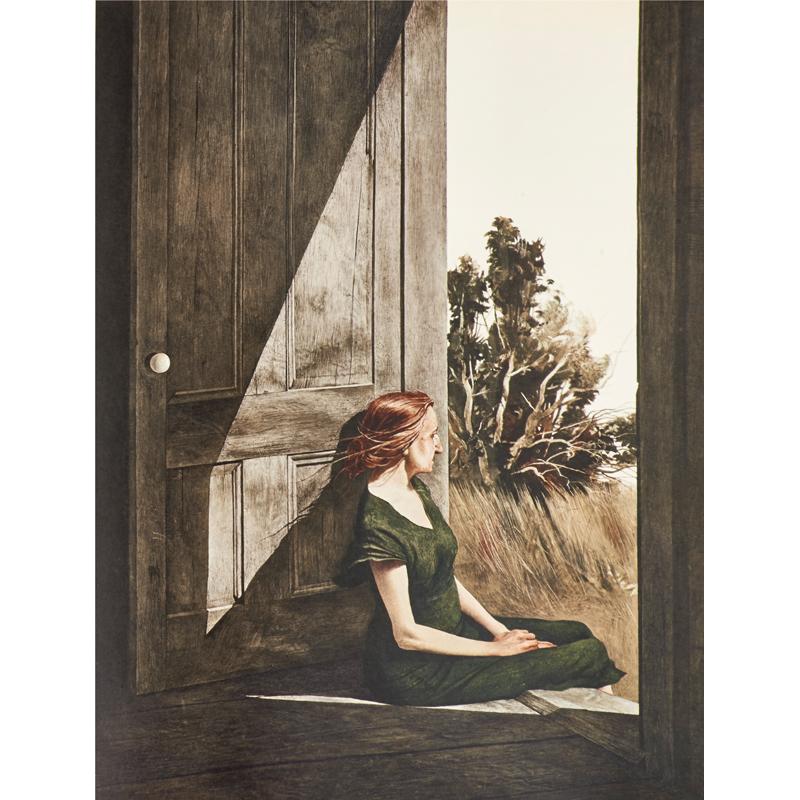 Appraisal: ANDREW WYETH American - Portfolio of ten color collotypes Ten