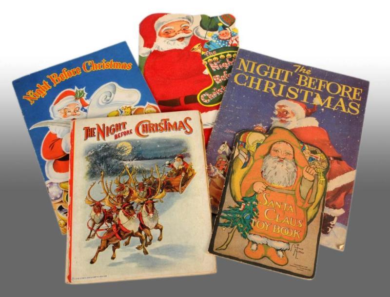 Appraisal: Lot of Santa Claus Christmas Books Description Lot contains the