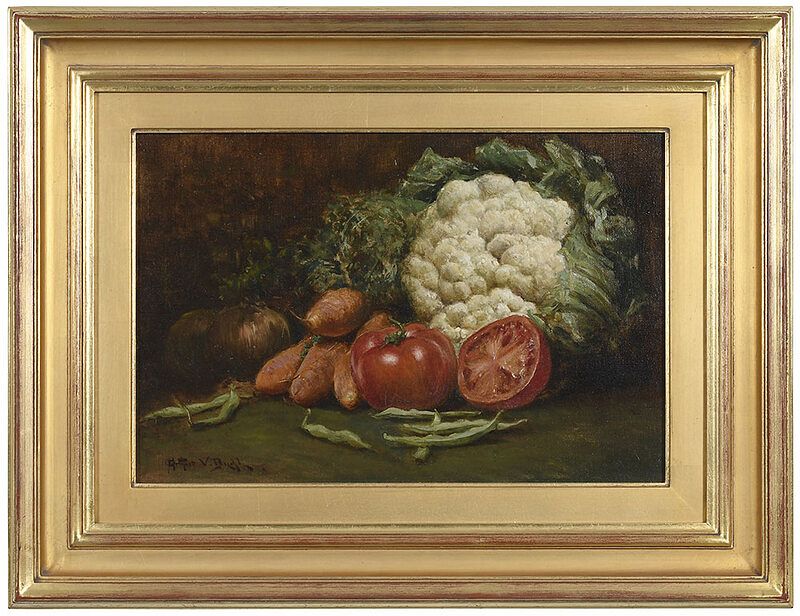 Appraisal: Arthur Vidal Diehl American - Still Life with Cauliflower signed