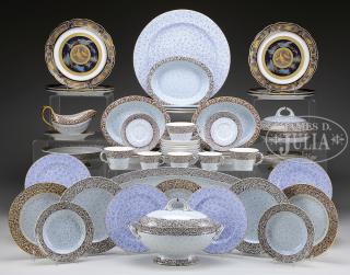 Appraisal: SIXTY-SIX PIECE ASSEMBLED SET OF ROYAL WORCESTER DINNER SERVICE IN