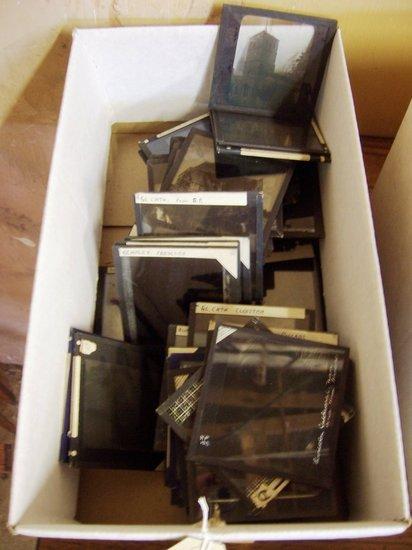 Appraisal: A large quantity of photographic slides showing churches and cathedrals