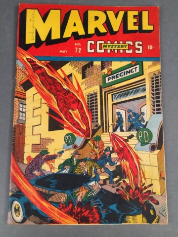 Appraisal: Marvel Mystery Comics May Ungraded unrestored Most of these comics