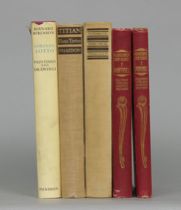 Appraisal: Lot of Five Hardback Books About Art Lot includes Rosenberg