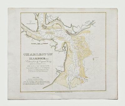 Appraisal: Charleston Harbor map Reduced from the Original Survey of Major