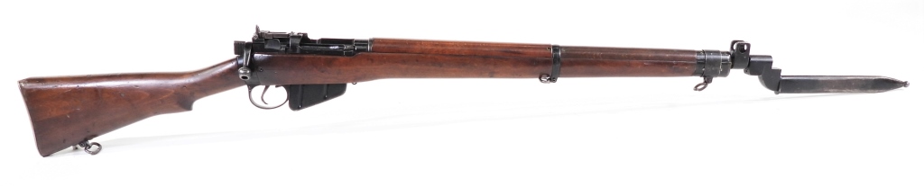 Appraisal: SOUTH AFRICAN-MARKED ENFIELD NO MK I RIFLE England C caliber