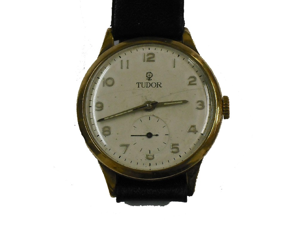 Appraisal: Tudor ct gentleman's presentation wristwatch the circular dial with Arabic