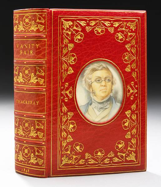 Appraisal: THACKERAY WILLIAM MAKEPEACE - VANITY FAIR IN A COSWAY-STYLE BINDING