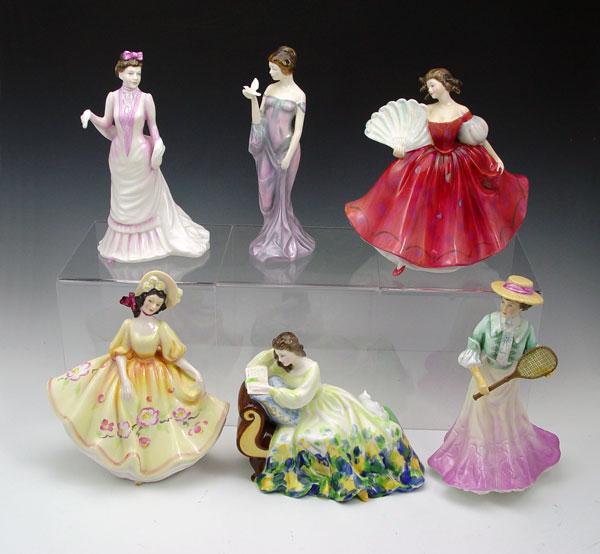 Appraisal: ROYAL DOULTON FIGURINES Harmony HN Stephanie HN First Walts HN