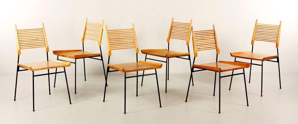 Appraisal: - McCobb for Planner Chairs Set of six Paul McCobb