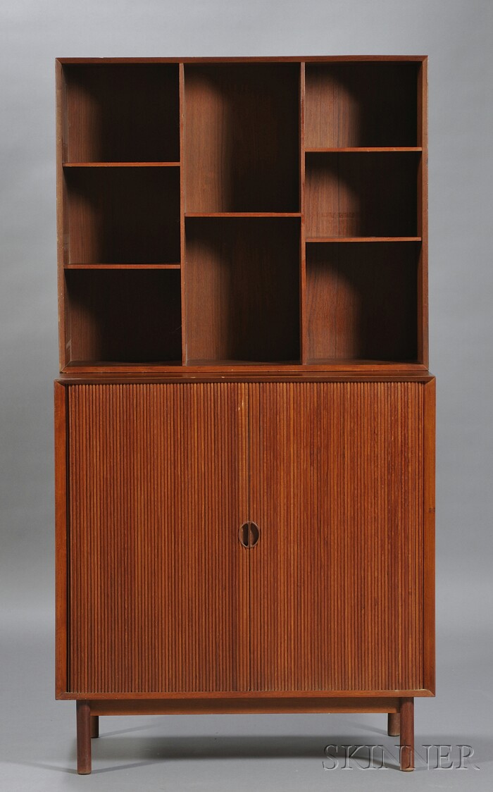 Appraisal: Peter Hvidt and O Molgaard-Nielsen Series Bookcase and Cabinet Teak