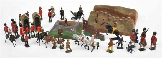 Appraisal: Large Collection Of Britains Figures various incomplete sets including Coldstream