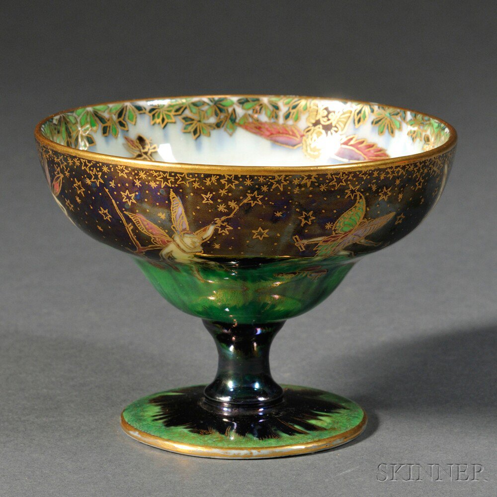 Appraisal: Wedgwood Fairyland Lustre Melba Cup England c pattern Z exterior