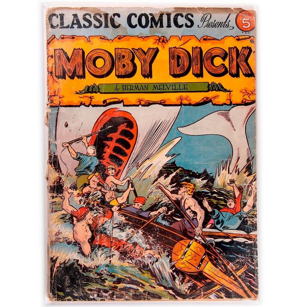 Appraisal: Six Classic Comics Classic Comics No Moby Dick by Herman