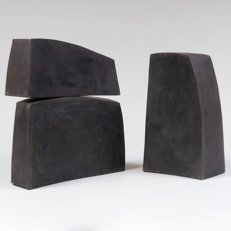 Appraisal: Penny Truitt Unrecorded Places Welded steel in two parts unmarked