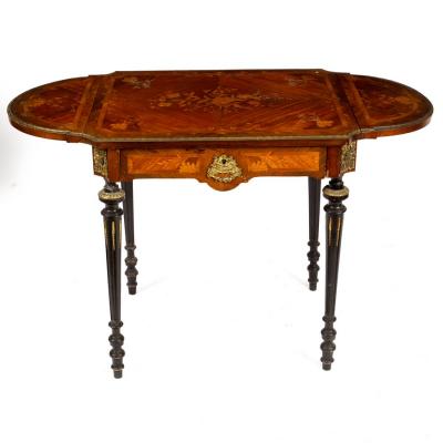 Appraisal: A th Century French kingwood and gilt metal mounted table