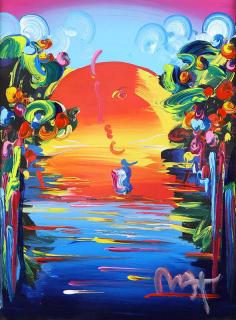 Appraisal: Painting Peter Max Peter Max American b Better World III