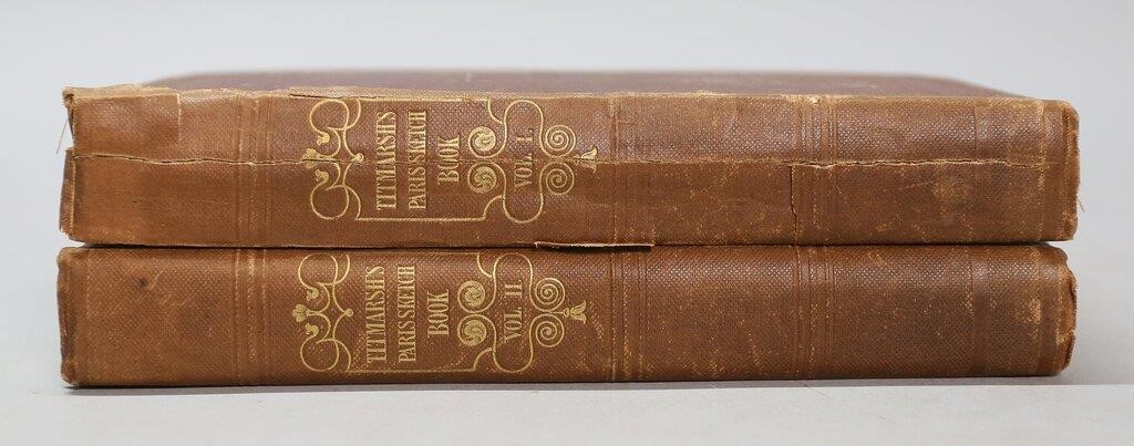 Appraisal: William Makepeace Thackeray England - The Paris Sketch Book by