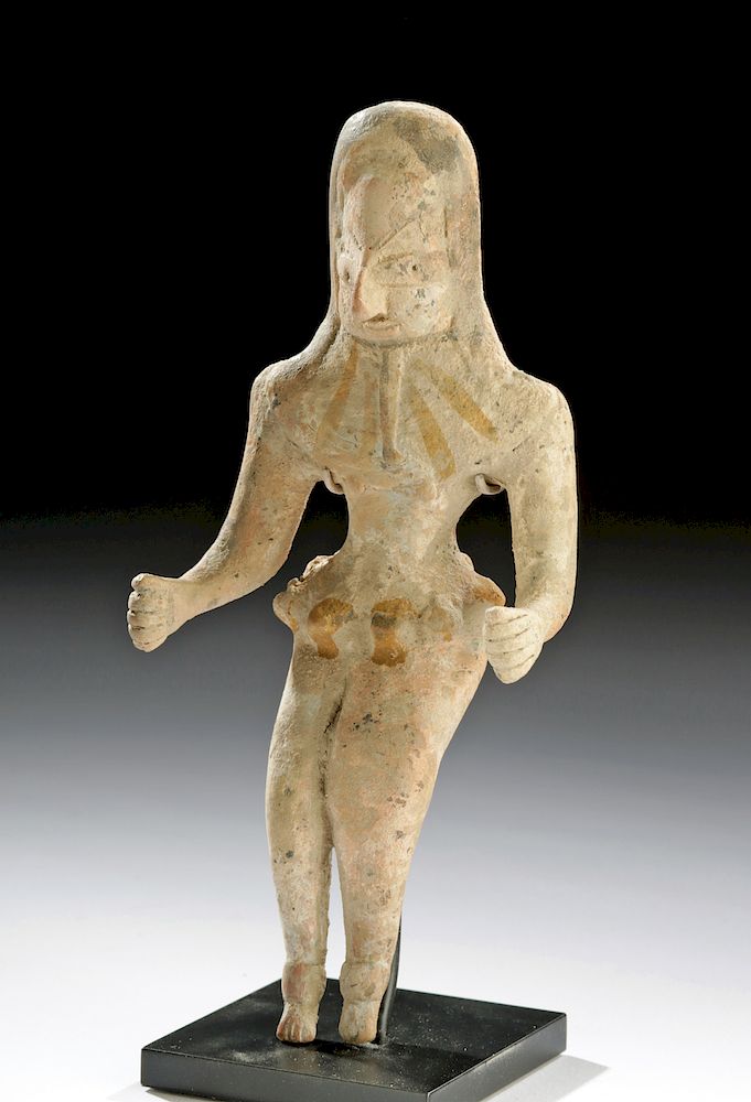 Appraisal: Indus Valley Mehrgarh Pottery Female Figure Originally Listed At Ancient