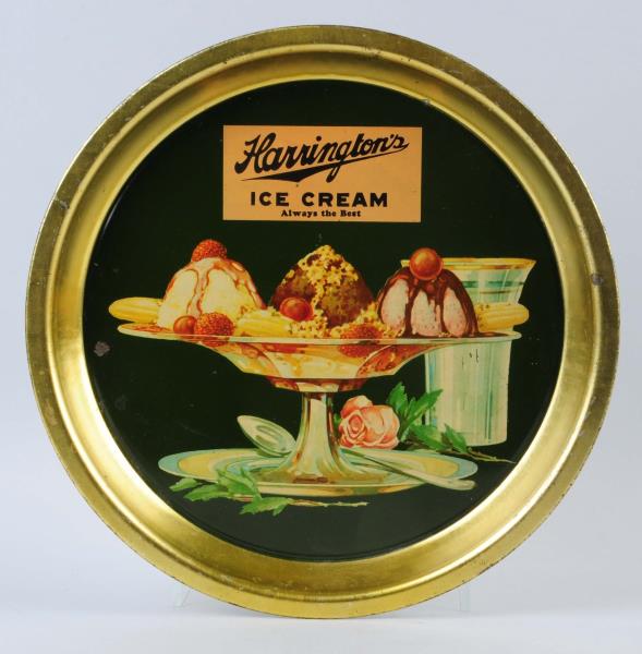 Appraisal: Harrington's Ice Cream Serving Tray Strong color and graphic Face