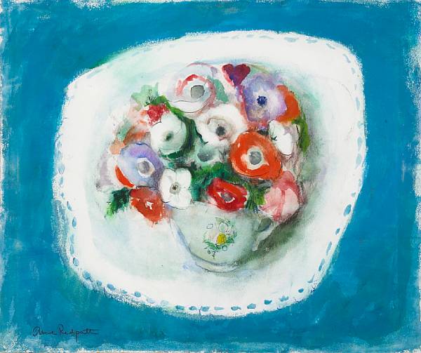 Appraisal: Anne Redpath British - Anemones signed 'Anne Redpath' lower left