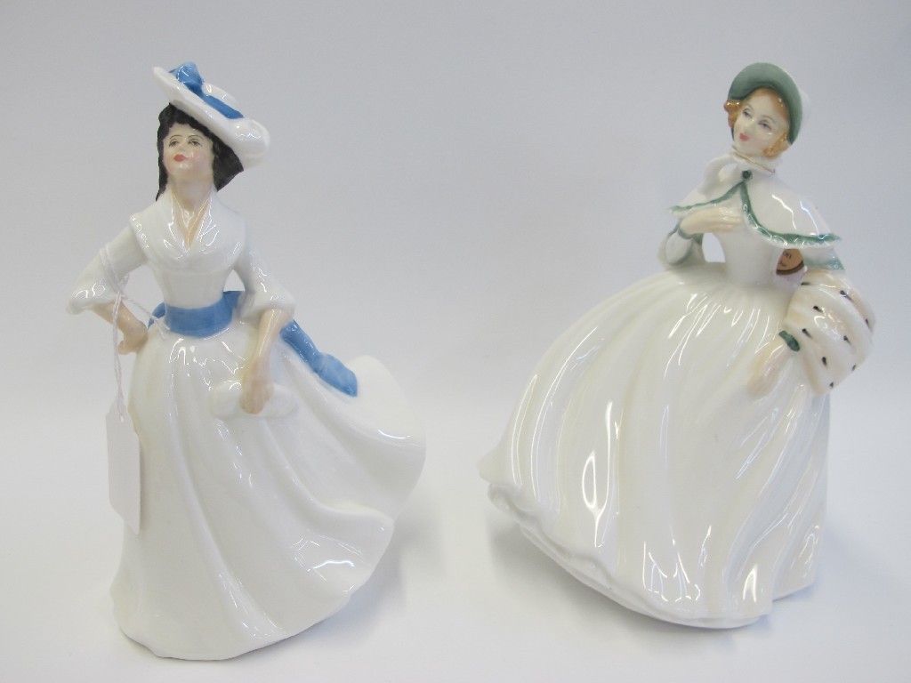 Appraisal: Two Royal Doulton figure Margaret HN and Jessica HN